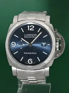 Panerai Panerai Luminor Marina PAM03323 44mm Stainless steel Blue and Light blue