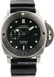Panerai Panerai Submersible PAM00305 47mm Titanium Black