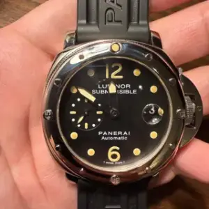 Panerai Panerai Luminor Submersible OP6506 44mm Stainless steel Black