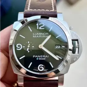 Panerai Panerai Luminor Marina PAM 01356 44mm Stainless steel Green