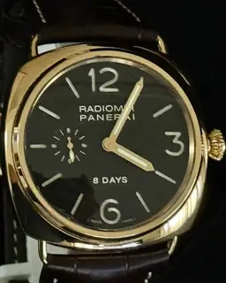 Panerai Panerai Radiomir PAM00197 45mm Rose gold Black