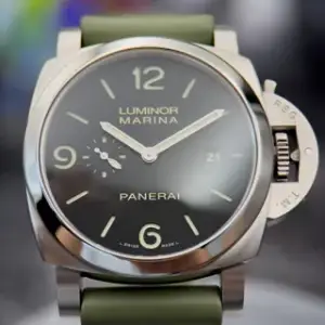 Panerai Panerai Luminor Marina PAM03312 44mm Stainless steel Black
