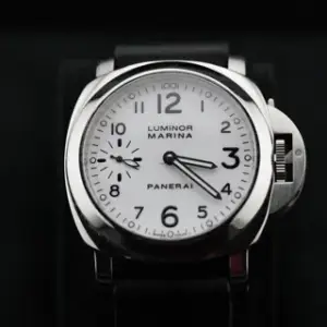 Panerai Panerai Luminor Marina PAM 00113 44mm Stainless steel White