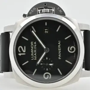 Panerai Panerai Luminor Marina PAM03312 44mm Stainless steel Black