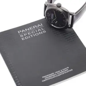 Panerai Panerai Radiomir 1940 PAM00532 47mm Stainless steel Black