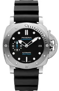 Panerai Panerai Submersible PAM00973 42mm Stainless steel Black