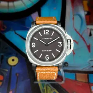 Panerai Panerai Luminor Marina PAM 00116 44mm Titanium Brown