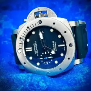 Panerai Panerai Luminor Submersible PAM001305 47mm Titanium Black