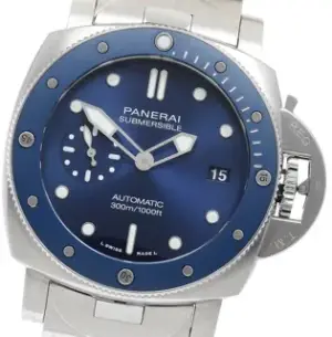 Panerai Panerai Submersible PAM01068 41mm Stainless steel Blue