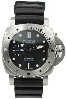 Panerai Panerai Submersible PAM02973 42mm Stainless steel Black