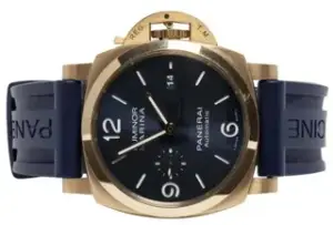 Panerai Panerai Luminor Marina PAM 01112 44mm Rose gold Blue