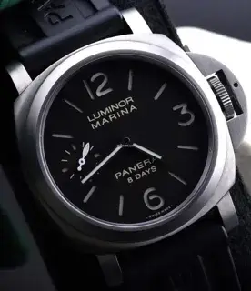 Panerai Panerai Luminor Marina PAM 00564 44mm Titanium Brown
