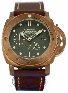 Panerai Panerai Submersible PAM00507 47mm Bronze and Titanium Green