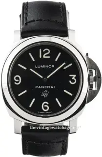 Panerai Panerai Luminor PAM00000 44mm Stainless steel Black