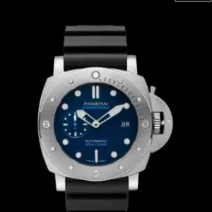 Panerai Panerai Submersible PAM 02692 47mm Stainless steel Blue