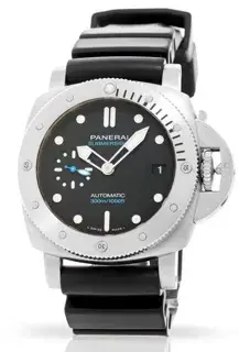 Panerai Panerai Luminor Submersible PAM 00973 42mm Stainless steel Black