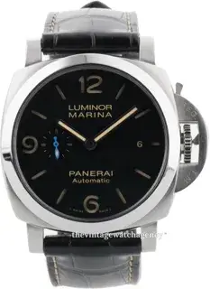Panerai Panerai Luminor 1950 PAM01312 44mm Stainless steel Black
