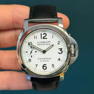 Panerai Panerai Luminor PAM00563 44mm Stainless steel White
