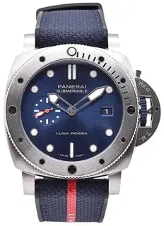 Panerai Panerai Submersible PAM01391 44mm Stainless steel Blue