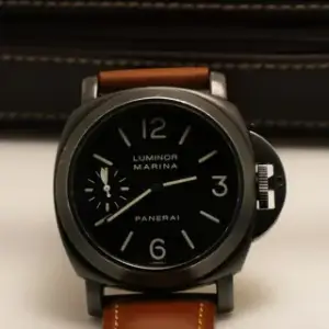 Panerai Panerai Luminor Marina PAM 00004 PVD 44mm Stainless steel Black