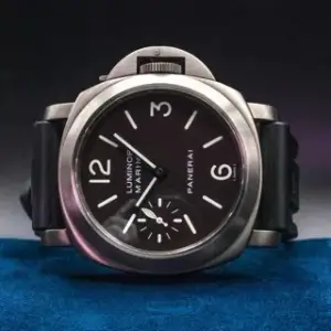 Panerai Panerai Luminor Marina PAM 00061 44mm Titanium Brown