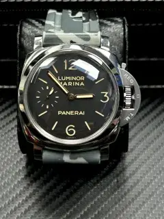 Panerai Panerai Luminor Marina 47mm Stainless steel Black