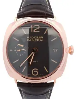 Panerai Panerai Radiomir PAM00421 47mm Rose gold Brown