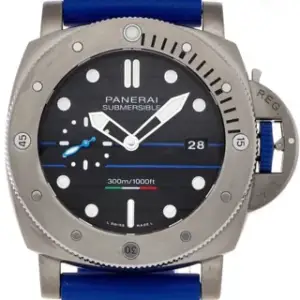 Panerai Panerai Submersible PAM01162 47mm Titanium Black