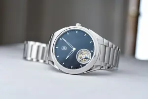 Parmigiani Fleurier Tonda PF Flying Tourbillon Platinum Milano Blue
