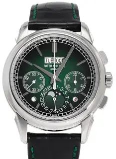 Patek Philippe Patek Philippe Perpetual Calendar Chronograph 5270P-014 41mm Platinum Green
