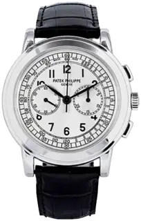 Patek Philippe Patek Philippe Chronograph 5070G-001 42mm White gold Silver