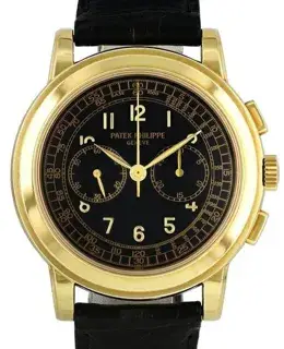 Patek Philippe Patek Philippe Chronograph 5070J 42mm Yellow gold Black