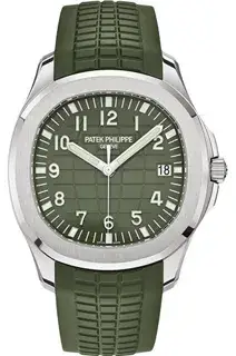Patek Philippe Patek Philippe Aquanaut 5168G-010 42mm White gold Green
