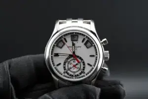 Patek Philippe Patek Philippe Annual Calendar Chronograph 5960/1A-001 40.5mm Stainless steel White