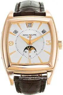 Patek Philippe Patek Philippe Gondolo 5135R-001 38mm Rose gold Silver