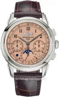 Patek Philippe Patek Philippe Perpetual Calendar Chronograph 5270P-001 41mm Platinum Salmon
