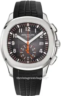 Patek Philippe Patek Philippe Aquanaut 5968A-001 42mm Stainless steel Black