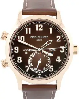 Patek Philippe Patek Philippe Calatrava 5524R-001 42mm Rose gold Brown