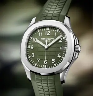Patek Philippe Aquanaut 5168G Khaki Green Jumbo