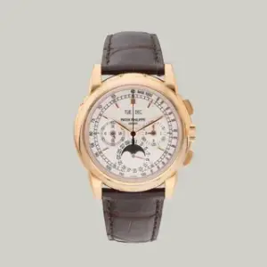 Patek Philippe Patek Philippe Perpetual Calendar Chronograph 5970R 40mm Rose gold Silver