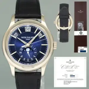 Patek Philippe Patek Philippe Annual Calendar 5205G 40mm White gold Blue