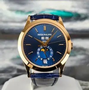 Patek Philippe Patek Philippe Annual Calendar 5396R-014 38.5mm Rose gold Blue