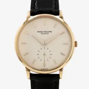 Patek Philippe Patek Philippe Calatrava 3893 33mm Yellow gold Cream