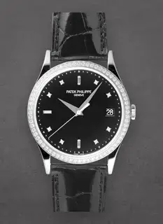 Patek Philippe Patek Philippe Calatrava 5297G 38mm White gold Black