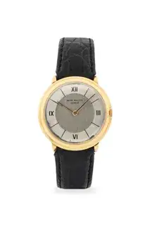 Patek Philippe Patek Philippe Calatrava 2501 35mm 18k yellow gold Silver and Gray