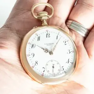 Patek Philippe Patek Philippe Rectangular Watch 48mm Rose gold White