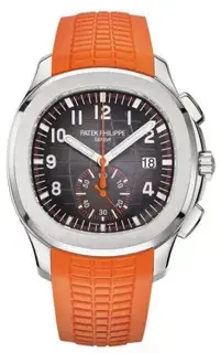 Patek Philippe Patek Philippe Aquanaut 5968A-001 42mm Stainless steel Black