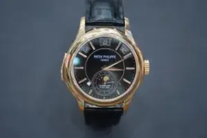 Patek Philippe Patek Philippe Tourbillon Minute Repeater Perpetual Calendar 5207R-001 41mm Rose gold Black