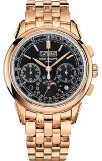 Patek Philippe Patek Philippe Perpetual Calendar Chronograph 5270/1R-001 41mm Rose gold Black