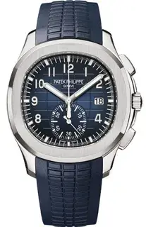 Patek Philippe Patek Philippe Aquanaut 5968G-001 42mm White gold Blue